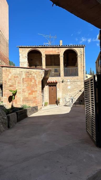 Habitacion Roca Foradada En Casa Cami De Les Aiguees Monistrol De Montserrat Kültér fotó