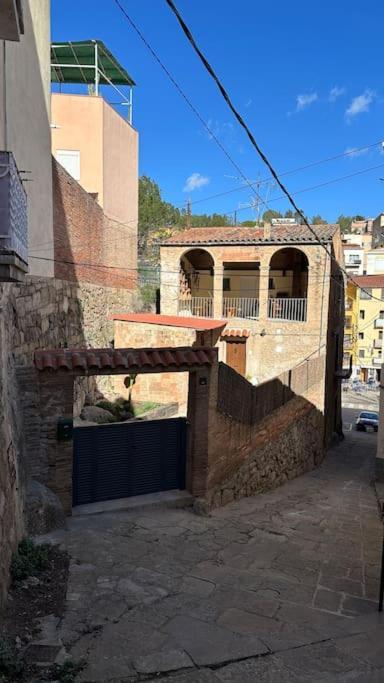 Habitacion Roca Foradada En Casa Cami De Les Aiguees Monistrol De Montserrat Kültér fotó