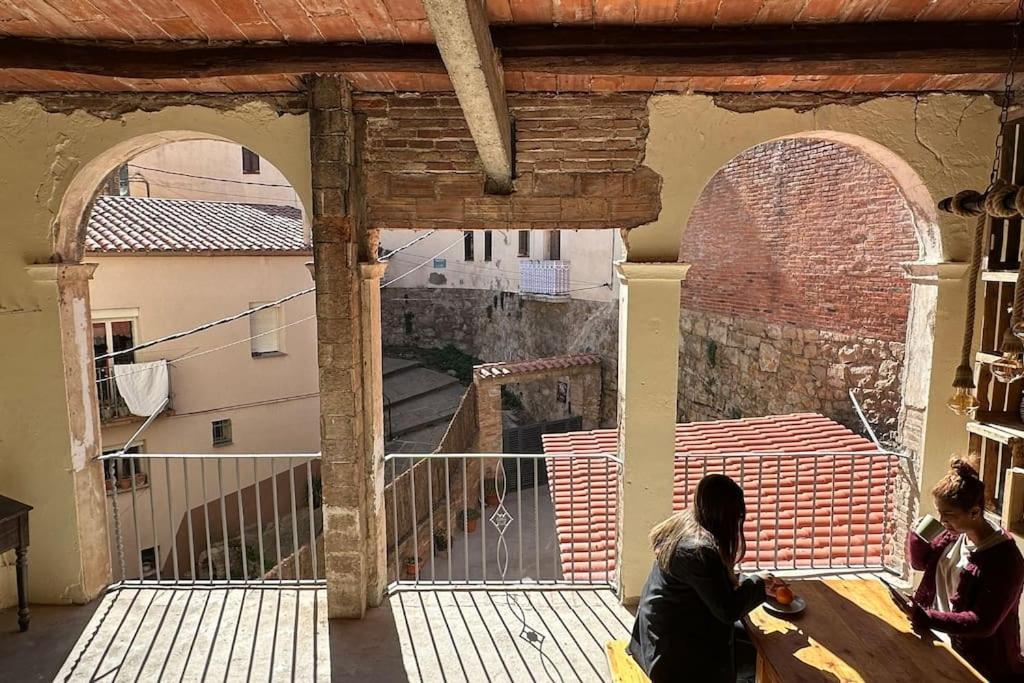 Habitacion Roca Foradada En Casa Cami De Les Aiguees Monistrol De Montserrat Kültér fotó